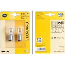 HELLA Glühlampe 8GD 002 078-123