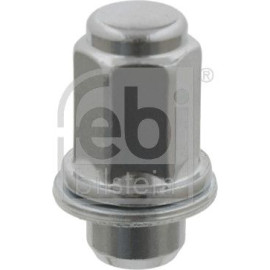 febi bilstein 26586 Radmutter – M12 x 1,5, Flachbund, SW 21 mm