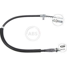 A.B.S. Handbremsseil Seilzug Festellbremse K18006