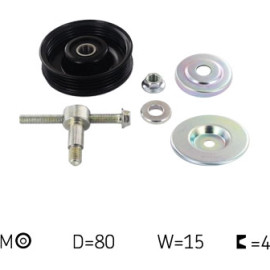 Multi-V-Spannrolle VKM 62026