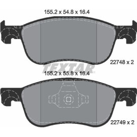 Textar Bremsbelagsatz 2274801