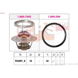 Thermostat, Kühlmittel 1.880.740 Thermostat, Kühlmittel 1.880.740