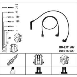 RC-EM1207 NGK - Zündkabelsatz 5917