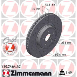 Bremsscheibe VA Sport 530.2464.52