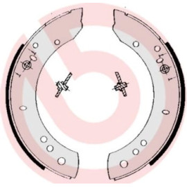 Bremsbackensatz HA S 44 502