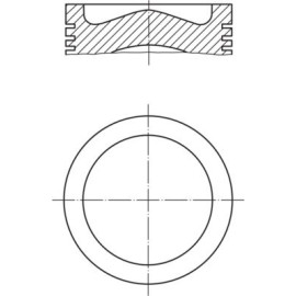 MAHLE Kolben 039 PI 00125 000