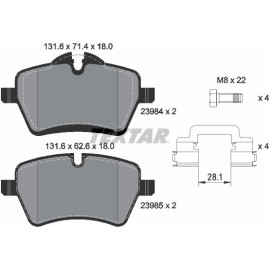 Bremsbelagsatz Mini P. Mini Cooper 10- Countryman 2398404