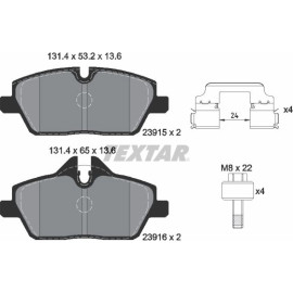 Bremsbelagsatz Bmw P. I3 13- Elektrisch/Hybrid 2391508