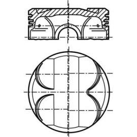 MAHLE Kolben 081 PI 00101 000