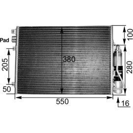 Kondensator, Klimaanlage AC 303 000S