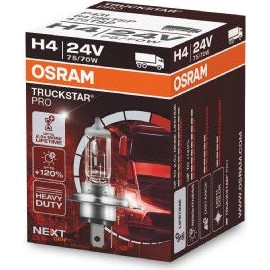 H4 OSRAM 24V 75/70W P43T 64196TSP