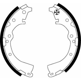 Bremsbacken Toyota Hi-Lux 2.5 D-4D 05 91051100