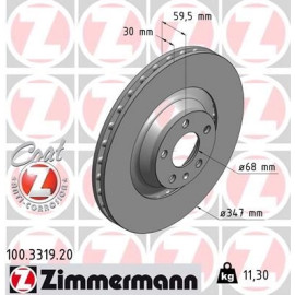 ZIMMERMANN Bremsscheibe 100.3319.20