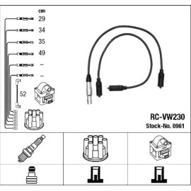 Zündleitungssatz RC-VW230