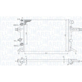 Magneti Marelli Motorkühler 350213192800