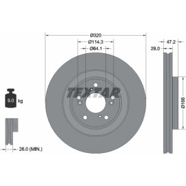 Bremsscheibe 92306203