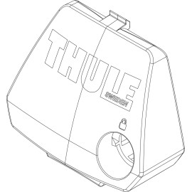 Thule Evo Raised Rail- Front cover 1500052985 Thule Evo Raised Rail- Front cover 1500052985