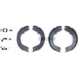 Handbremsbacken Mitsubishi Pajero 07 91066000