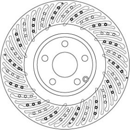 15 481 181 Bremsscheibe VA DF6674S 15 481 181 Bremsscheibe VA DF6674S