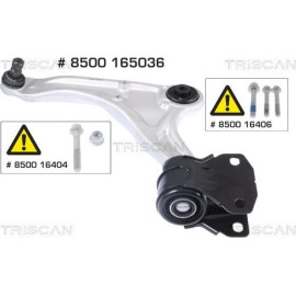 Lenker, Radaufhängung 8500 165036 Lenker, Radaufhängung 8500 165036