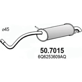 ASSO Endschalldämpfer 50.7015 ASSO Endschalldämpfer 50.7015