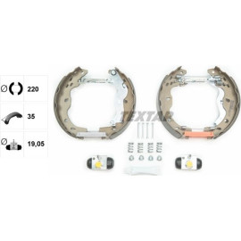 Satz Bremsbacken Fiat T. Sedici 2006 84067500