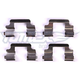 TX 43-33 TOMEX brakes Zubehörsatz, Scheibenbremsbelag TX 43-33 TX 43-33 TOMEX brakes Zubehörsatz, Scheibenbremsbelag TX 43-33
