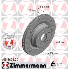 Bremsscheibe 400.3626.20 Bremsscheibe 400.3626.20