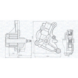 Magneti Marelli Ölpumpe 351516000154