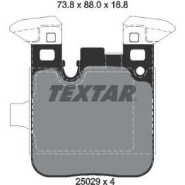 Bremsbelagsatz Bmw T. 2/3/4 3.0 14 2502901
