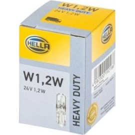 8GP 002 095-241 HELLA Glühlampe W1,2W 24 V 1,2 W Sockel W2x4,6d Heavy Duty – 8GP 002 095-241 8GP 002 095-241 HELLA Glühlampe W1,2W 24 V 1,2 W Sockel W2x4,6d Heavy Duty – 8GP 002 095-241