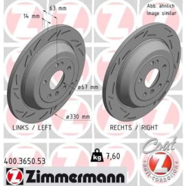 ZIMMERMANN Bremsscheibe 400.3650.53 ZIMMERMANN Bremsscheibe 400.3650.53