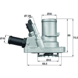 BEHR Thermostat, Kühlmittel TI 144 88