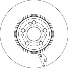TRW Bremsscheibe DF6942S TRW Bremsscheibe DF6942S