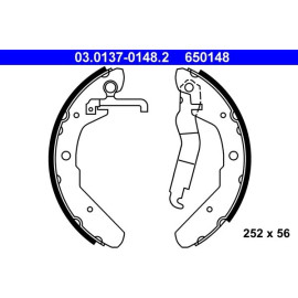 Bremsbackensatz 03.0137-0148.2