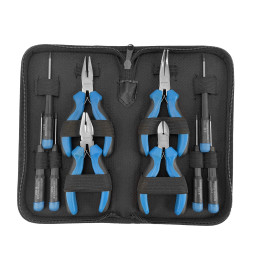 SW-Stahl Feinmechanikerwerkzeugsatz 10 tlg 40706L