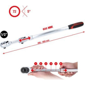 KS TOOLS Umschaltknarre 914.1205