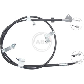 A.B.S. Handbremsseil Seilzug Festellbremse K14031