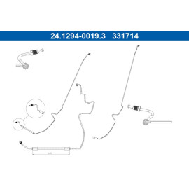 ATE Bremsschlauch 24.1294-0019.3