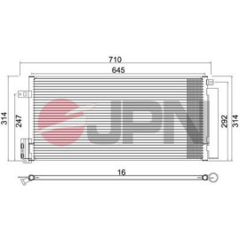JPN Kondensator Klimaanlage 60C9113-JPN