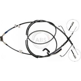 A.B.S. Handbremsseil Seilzug Festellbremse K17725
