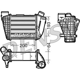DENSO Druckluftkühler DIT02004