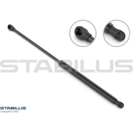 Gasfeder, Hinten L 529 530N 1036VW