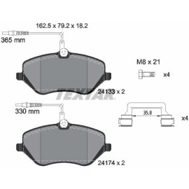 Bremsbelagsatz Peugeot S. 407 04-/607/C6 2413301