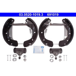 Bremsbackensatz 03.0520-1019.3