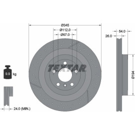Bremsscheibe 92307905 Bremsscheibe 92307905