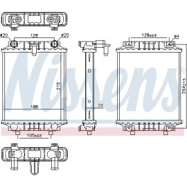 Nissens Wasserkühler PKW 60372