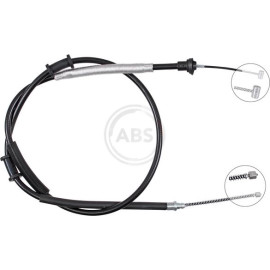 A.B.S. Handbremsseil Seilzug Festellbremse K19888