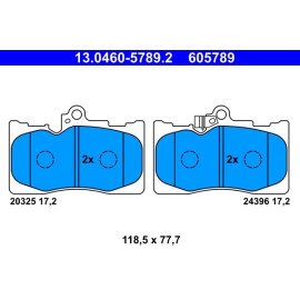 Bremsbelagsatz Lexus P. Gs 05 13.0460-5789.2