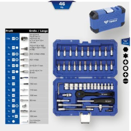 KS TOOLS Steckschlüsselsatz BT020046